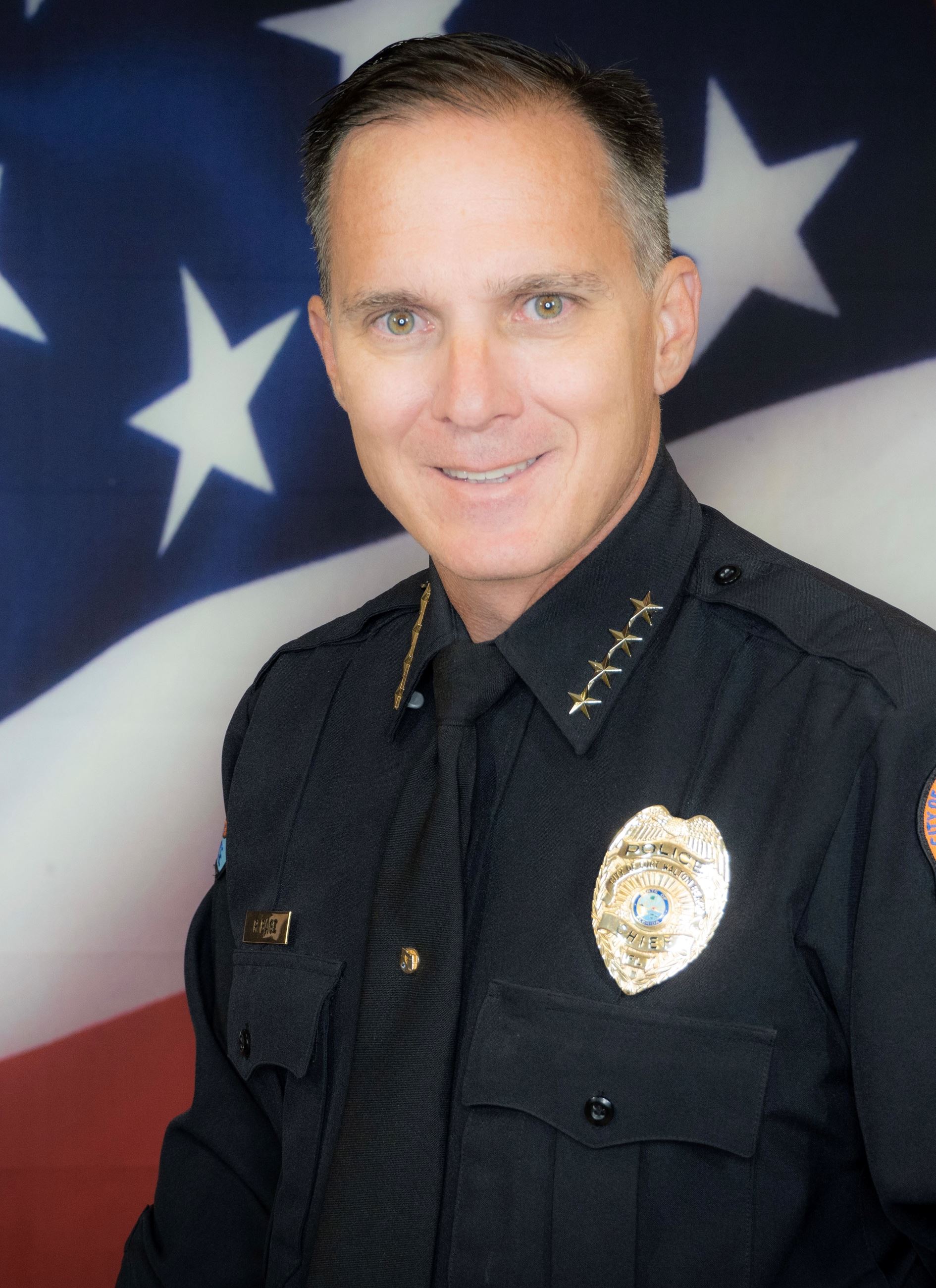 Police Chief Robert Bage.