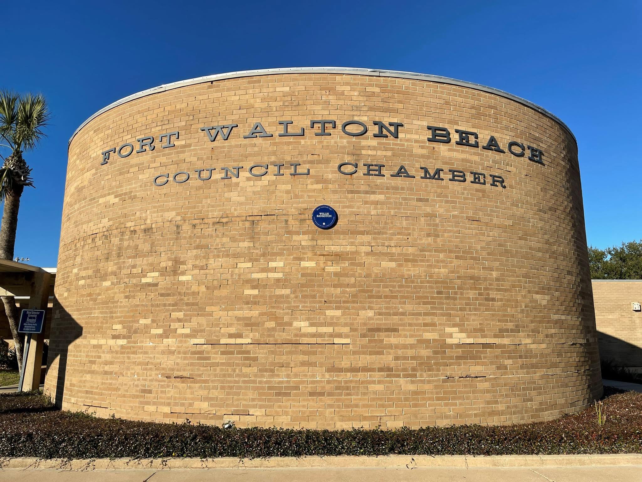 Fort Walton Beach City Council Chamber.