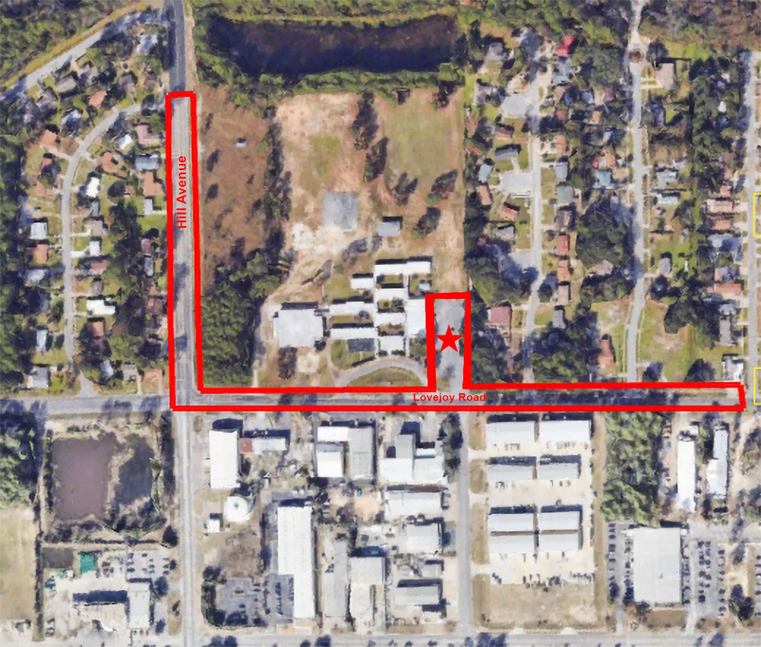 A map of the cleanup area for the Sylvania Height's neighborhood cleanup set for Jan. 24, 2026.